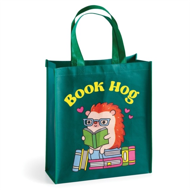 Book Hog Reusable Shopping Bag by Mudpuppy (Tote bag)
