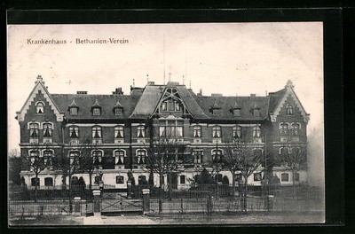 Ansichtskarte Hamburg-Eppendorf, Krankenhaus des Bethanien-Vereins 1916 