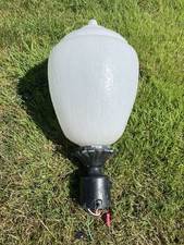 Vintage Ny Single Street Light Column Lamp Street Light Antique Untested Vintage Ny Single Street Light Column Lamp Street Light Antique Untested