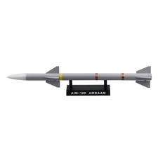 Display 48cm PLA Plastic 1/8 Scale United States AIM-120 AMRAAM Missile Model