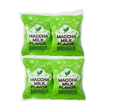 JAPAN PELICAN PUCHI-VERY MATCHA MILK FLAVOR SOAP(80g X 4pcs)