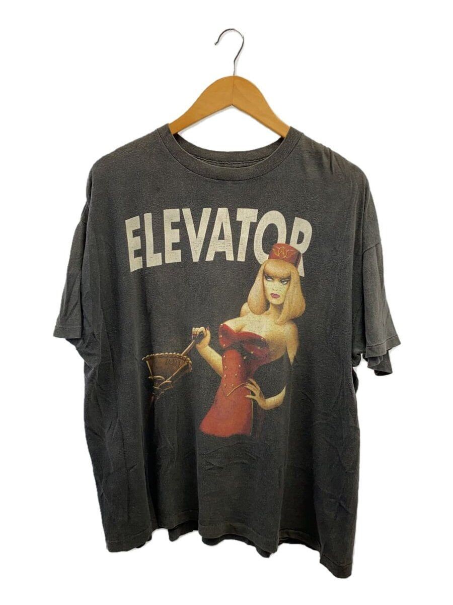 ALTRA T shirt altre marche anni 80 Aerosmith ELEVATOR cotone stampa BLK usata