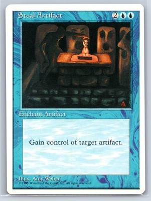 MTG LP-NP Normal Steal Artifact U Fourth Edition