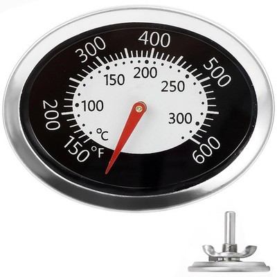 Weber Q Grill Thermometer 60070 Oval Temp Gauge for Q120 Q1200 Models