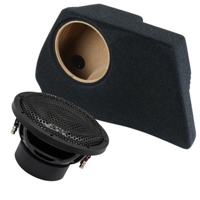 Subwoofer für BMW 1er E87 ESX Signum SXE-10D2 25cm Bass + Auto Seitenteilgehäuse