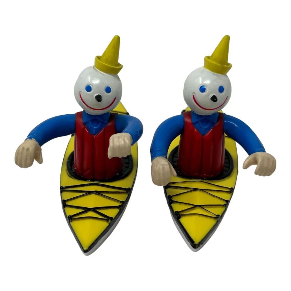 Lot of 17 Jack in the Box Restaurant Jack Bendable Figures Toys 4" Vintage - Image 2 of 4