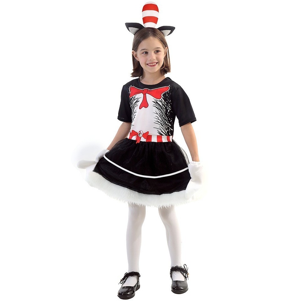 2026 New Cat in the Hat Costume Halloween cosplayCostume Fancy Dress