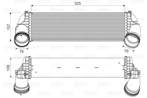 Valeo LadeluftküHler 818562 FüR BMW X5 F15 F85 E70 X6 E71 E72 F16 F86 Sdrive 40E-image