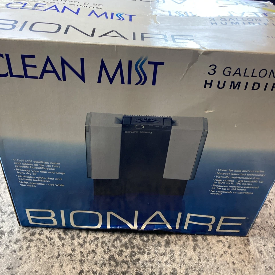 Bionaire CM-3S Clean Mist Humidifier, 3 Gal, High Output - Up To 1400 sq ft - Image 4 of 4
