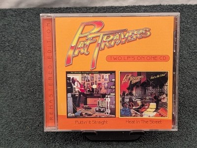 Pat Travers - Puttin' It Straight & Heat In The Street - CD - Free Shipping