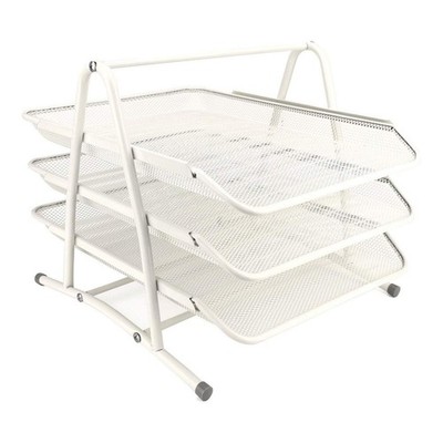 Metall Ablage Ablagefächer | Büro Organizer Schreibtisch | Schubladen für Dok...