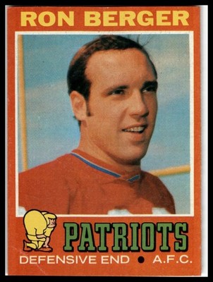 1971 Topps #107 Ron Berger