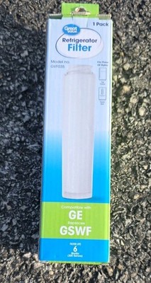 Great Value Refrigerator Replacement Water Filter for GE GSWF & Kenmore 46-9914