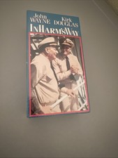 In Harm's Way (VHS, 2 tape set) Video John Wayne Kirk Douglas -- VHS SET NEW