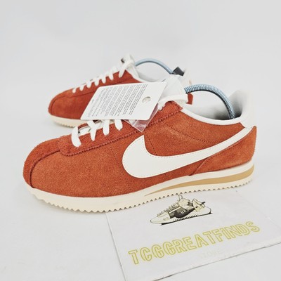 Nike Cortez SE Mens Size 10 Casual Shoes Suede Dark Russet Sneakers NEW