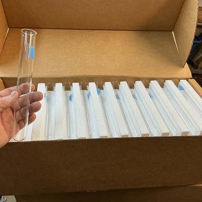 Vintage PYREX Glass Test Tubes Vista  Lot Of 10 Free Shipping