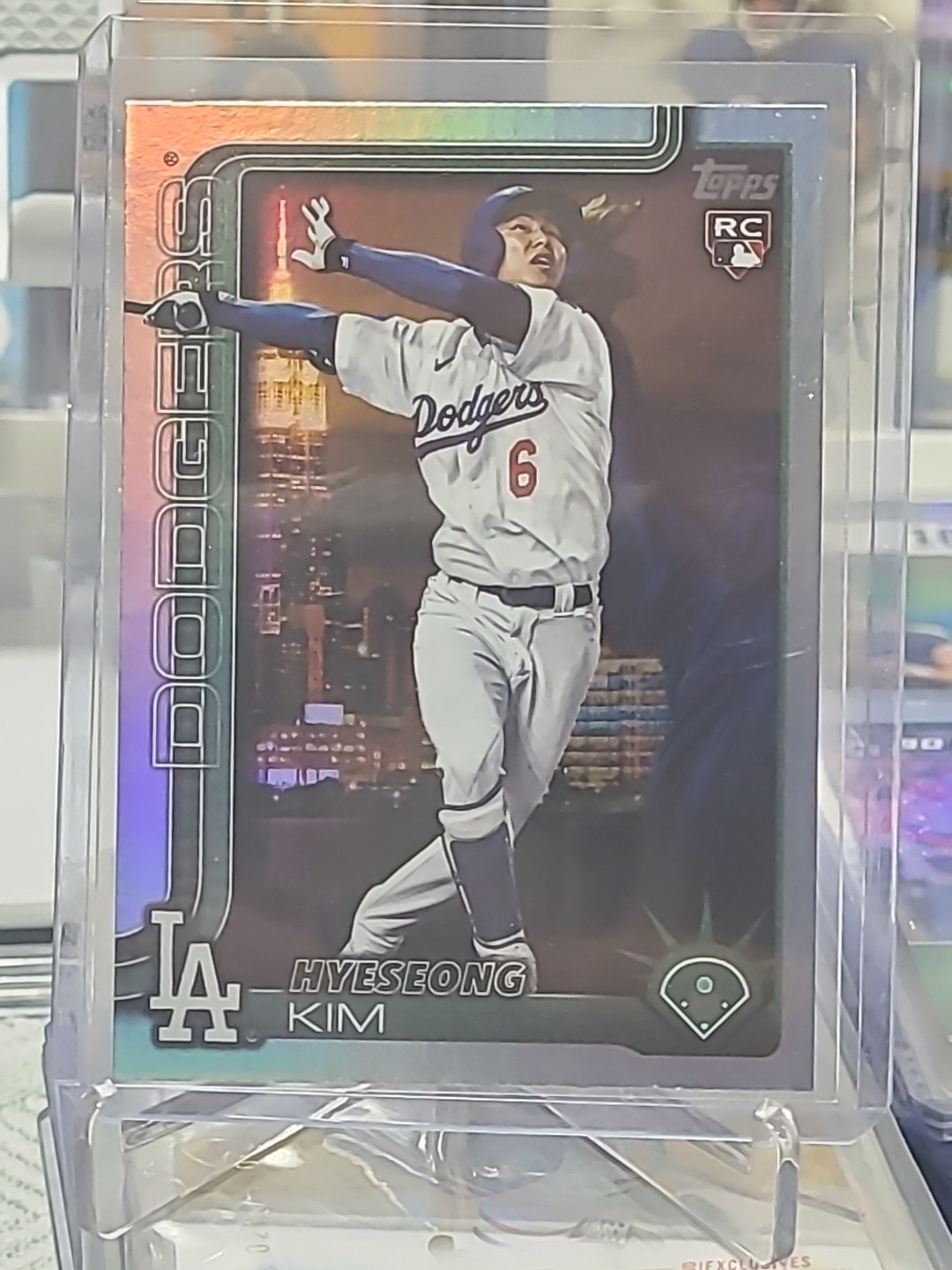 2025 Topps Series 2 BIG APPLE Parallel Hyeseong Kim RC FF Exclusive!