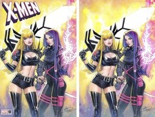 (2 Pack) X-Men #7 Exclusive Virgin & Trade Variant Set 2024 Psylocke & Magik