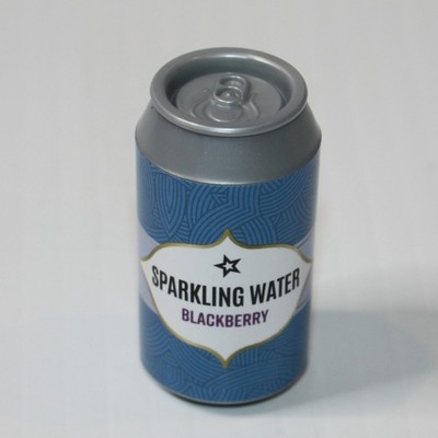 American Girl The Mini Fridge & Snacks Blackberry Sparkling Water for 18'' Dolls