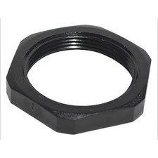 Reiku Pagmb-N02 Lock Nut, 1/2", Nylon, 10 Pk