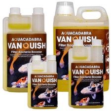 Aquacadabra Vanquish Fish Koi Pond Filter Aid Bacteria Booster Water Treatment