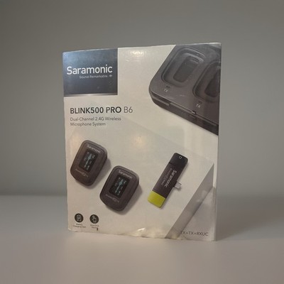 Saramonic Blink500 Pro B6 Dual Channel 2.4G Wireless Microphone System