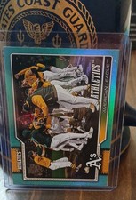 2026 Topps Series 1 - Oakland Athletics #304 Aqua Rainbow Foil