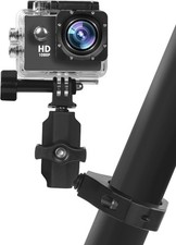 UTV Camera Mount for GoPro More -360 Rotation Aluminum Bracket for Roll Cages