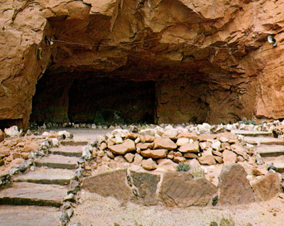 Vintage Postcard Hole In The Rock Home Moab Utah UT 14 Rooms