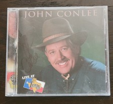 Live at Billy Bob's by Conlee, John (CD, 2002) - Signed