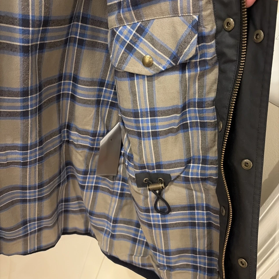 Куртка BELSTAF FIELDMASTER; американский размер: 40; цвет: темно-синий - Изображение 4 из 4