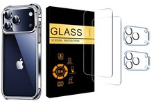 For iPhone 17 Pro Max 17 Air Clear Case Screen Protectors Camera Lens Protectors