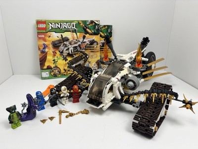 LEGO NINJAGO: Ultra Sonic Raider (9449) 99% Complete (**Read Description**)