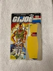 1985 Vintage GI Joe Cobra Lot Ripper Dreaknok Full File Card Card Back Gray