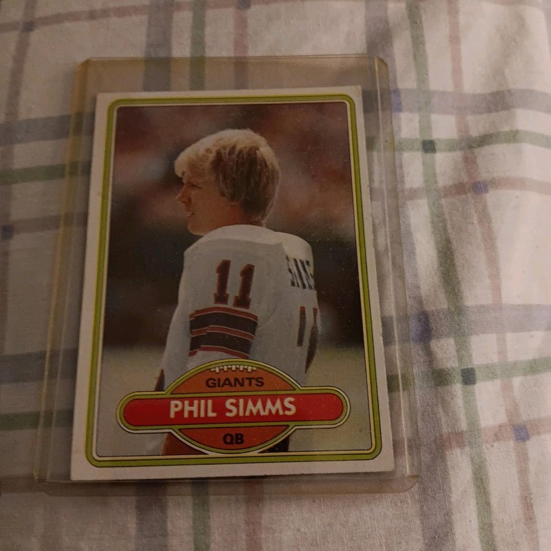 1980 Topps - #225 Phil Simms (RC) NM/ or Better