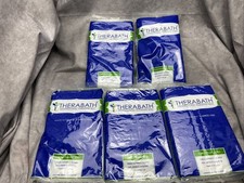 Therabath Paraffin Wax Bath Refill Unscented Set of 5 1LB Bags NEW Blocks