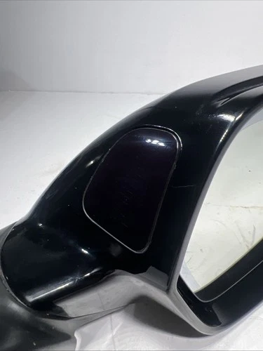 12-18 Audi C7 A6 S6 Black Left Side Door Mirror w Blind Spot Lane Assist