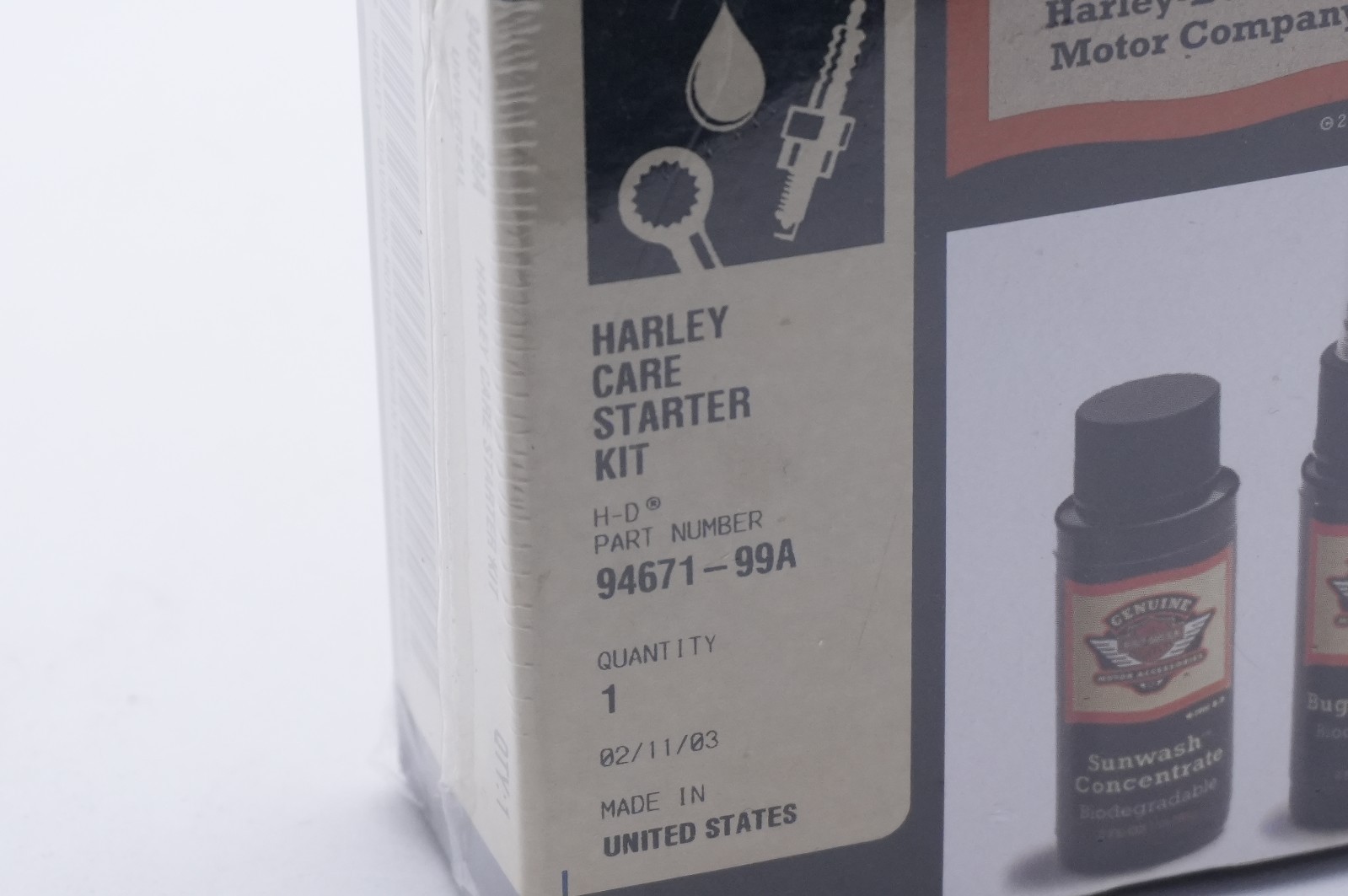 Cleaning Care Kit OEM Harley Dyna Softail Roadking Touring EFLT FXST 94671-99A