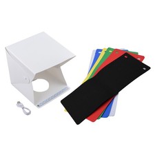 9" Light Room Mini Photo Studio Photography Lighting Tent Kit Backdrop Cube Box