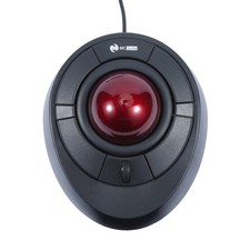 Wired Trackball Maus mit Scroll Wheel  Roter ...