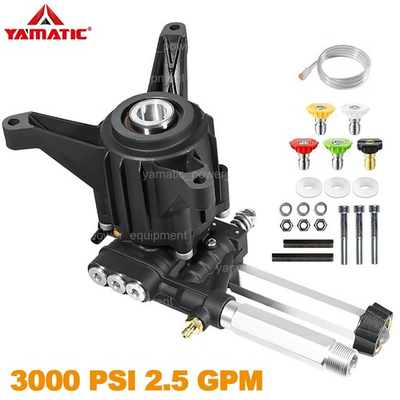 #ad YAMATIC 3000 PSI 7 8quot; Vertical Shaft Pressure Washer Pump 2.5 GPM Axial $97.97