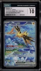 Pokemon Zapdos ex 151 MEW EN Special Illustration Rare #202 CGC 10 Gem Mint