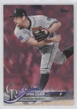 2018 Topps Mother's Day Pink 25/50 Bryan Shaw #363 ni4