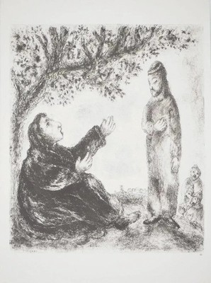 Marc Chagall: Deborah the Prophetess, Signed Heliogravure
