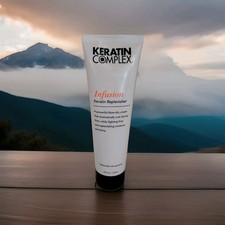 Keratin Complex INFUSION KERATIN REPLENISHER Blow-Dry Hair Cream Unisex 4 fl oz