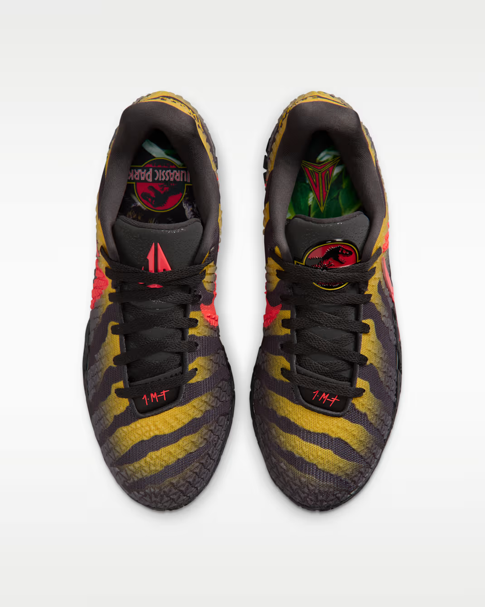 Jurassic Park x Nike Ja 3 Raptor IU7239-001 Anthracite Yellow