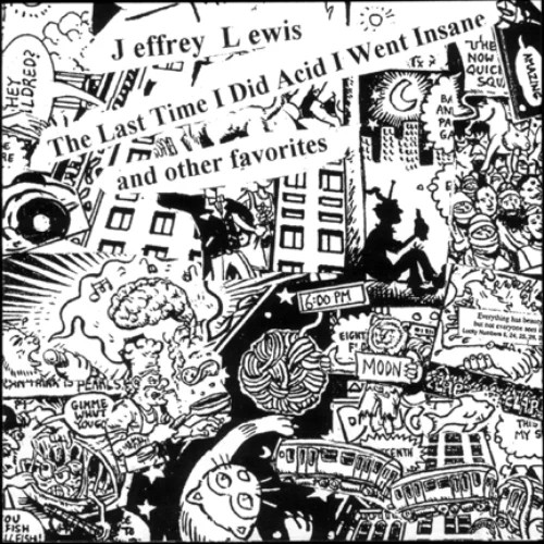 Jeffrey Lewis Last Time I Did Acid I Went Insane LP Vinyl VV001LP NEW