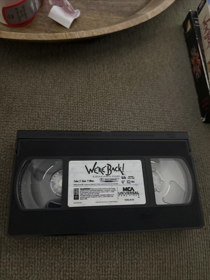 We’re Back! A Dinosaur’s Story: A Dinosaur Adventure Of The Whole World VHS Tape - Image 3 of 3