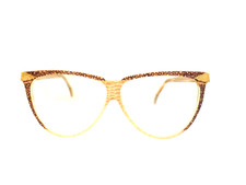 Vintage Women's Glasses Frame 80s Made In Italy LAURA BIAGIOTTI Plastic