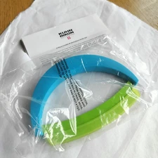 Kuhn Rikon Mezzaluna Knife Blue Green NEW